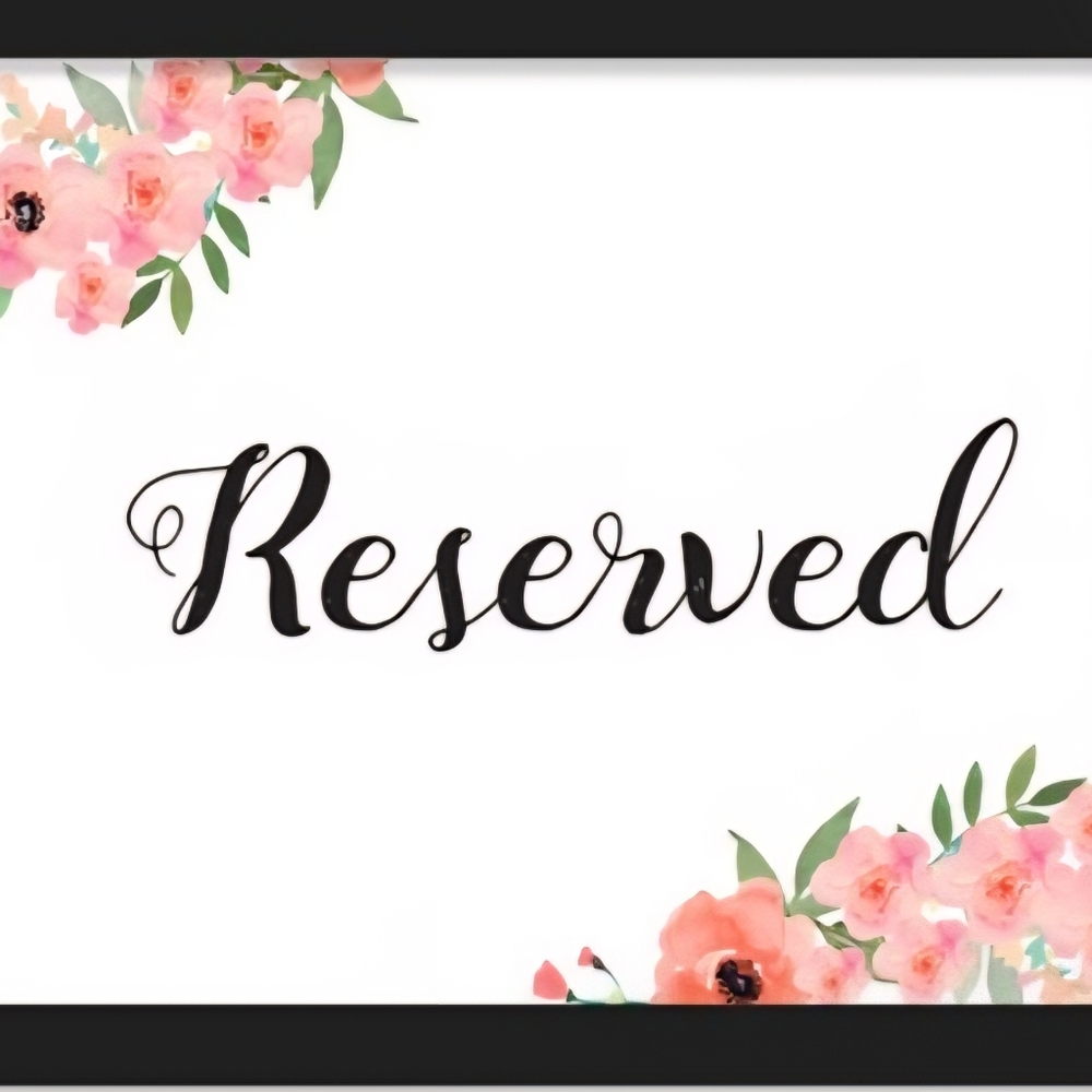 Reserved For B